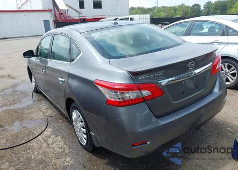 2015 Nissan Sentra Sv из США, поврежденный, VIN 3N1AB7AP9FY359464